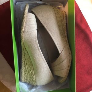 Kelly and Katie wedge shoes